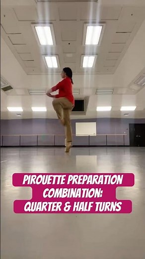 Pirouette preparation exercise for beginners #ballettutorial #balletbasics