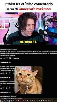 Rubius reads the most serious comment from Minecraft Cobblemon #rubius #pokemon #minecraft