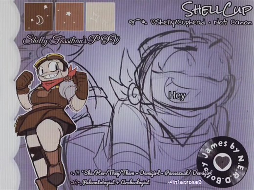 Cuphead Characters: A Cute Ship Edit