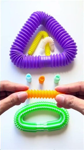 Relaxing MINI Style and Creating ASMR Sound POP-TUBE #satisfyingvideos #relaxing #oddasmr #poptubes