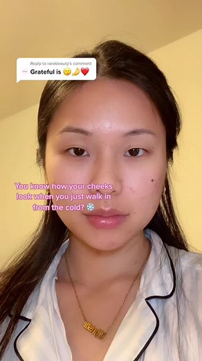 Reply to @rarebeauty how to get the rosy pinched cheeks look