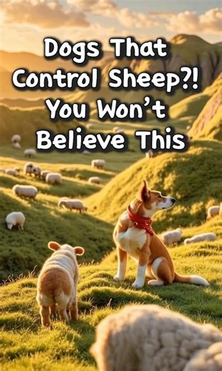 Dogs That Control Sheep?!