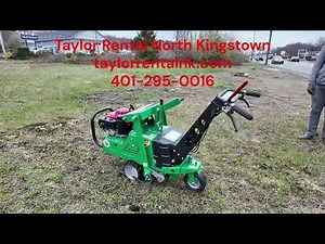 Billy Goat Sod Cutter Demonstration