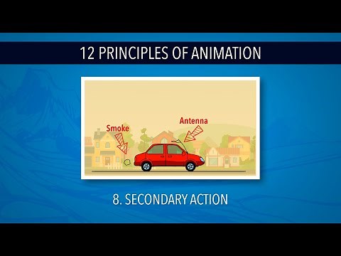 12 Principles of Animation; 08 Secondary Action