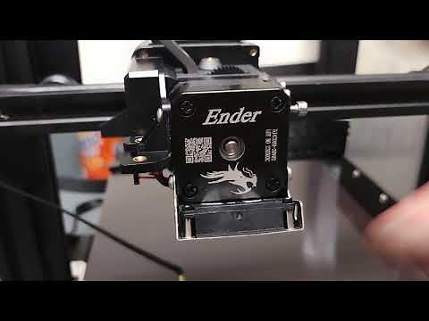 Sprite extruder installed on the ender 3 pro