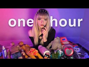 ASMR so many triggers, in just one hour.