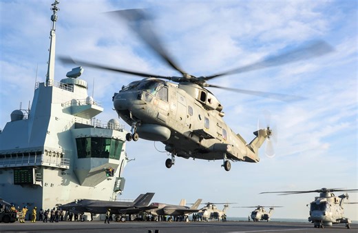 Royal Navy expands AI predictive maintenance to fixed-wing aircraft fleet