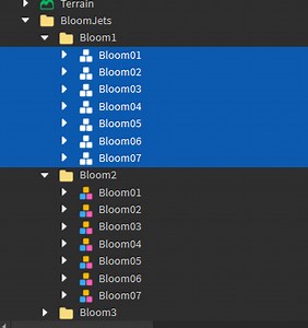 Move all of these models' part