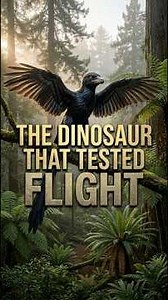 The dinosaur that tested flight