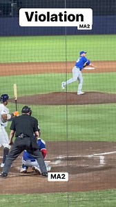 The speedy Chandler Simpson is on 1st. The pitcher gets called for a disengagement violation, automatic balk, runner (Simpson) advances. #Baseball #MichaelAcevedoII #balk #Rules #disengagement #Violation #umpire George M. Steinbrenner Field Tampa Bay Rays MLB | Michael Acevedo II