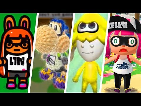 Evolution of Splatoon References in Other Games (2015 - 2021)