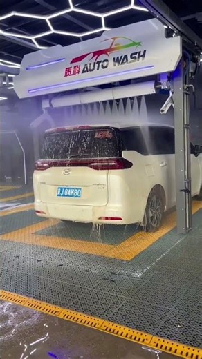 Check out this amazing Enhanced car wash machine 👌😘#cars #naija #machine #automation