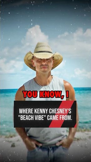 Ever Wonder Where Kenny Chesney Got His Beach Vibe From? 🏖️