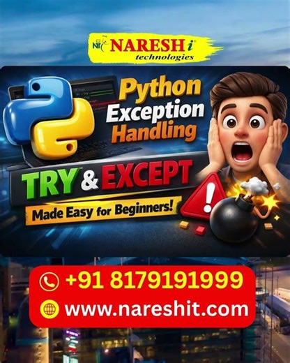 Best Python Exception Handling: Try & Except Made Easy for Beginners | AI Jobs 2026.