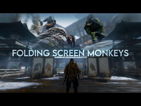 Defeating Folding Screen Monkeys for Mortal Blade | Sekiro Shadow Die Twice | ‪@5ilence01‬