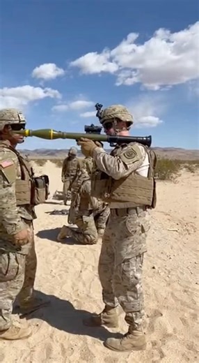 RPG training at US military base #shorts