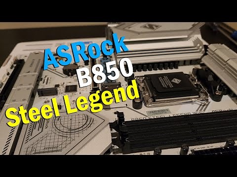 ASRock B850 Steel Legend | Unboxing, Build Installation, and Review