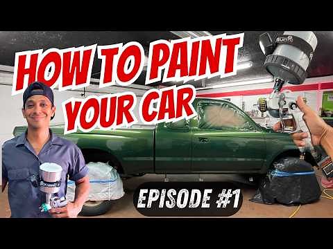 How To Paint a Car Step-By-Step (Even If You’ve Never Done It Before) Ep 1