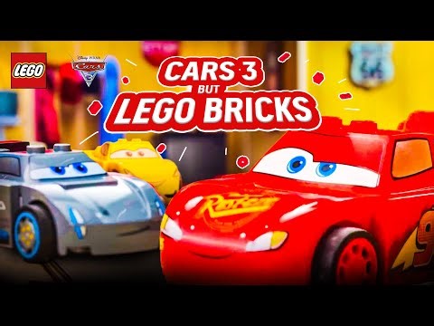 The End of a Race Cars 3 | LEGO® Disney•Pixar | LEGO