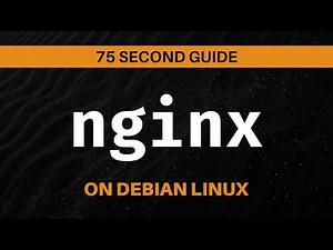 Install & Customize Nginx on Debian in 75 Seconds (Super Easy!)