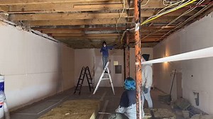 1.8K views · 333 reactions | New Shop Update: ceiling insulation (almost) on point! ️‍♀️ | Rocks & Rolls Candy | Facebook