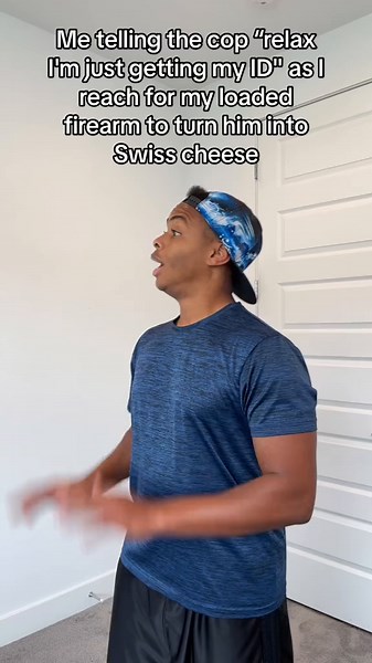 Hilarious Cop Encounter: Me vs. Swiss Cheese and Funny Jokes #fyp #foryou