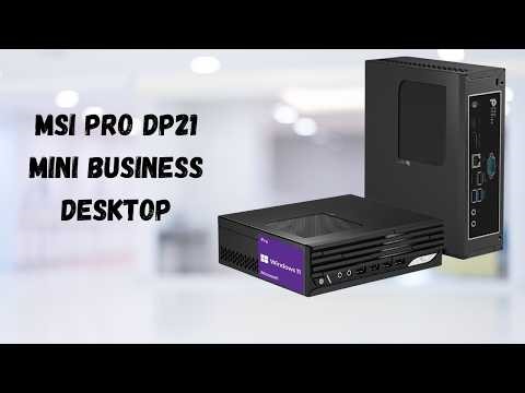 MSI PRO DP21 Mini PC Review – 13th Gen i7, 32GB RAM, 1TB SSD, Dual 4K Business Beast!