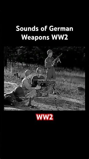 Sounds of German Auto-Fire Weapons WW2 #history #worldwar2 #ww2 #ww2weapons