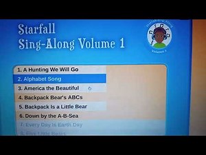 Starfall Sing-Along Volume 1