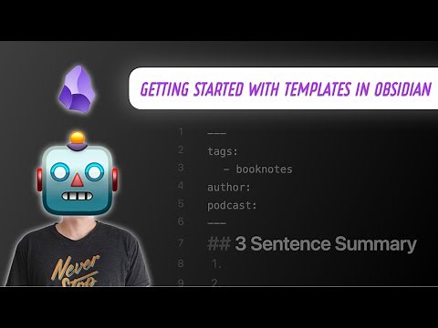 How to Use Templates in Obsidian to Boost Your Productivity