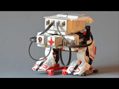 Lego Mindstorms EV3 Crawler! A Lego Bipedal Walker