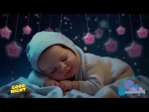 Mozart Brahms Lullaby 🌙 Baby Sleep Music 🎶 Nighttime Calm for Peaceful Slumber