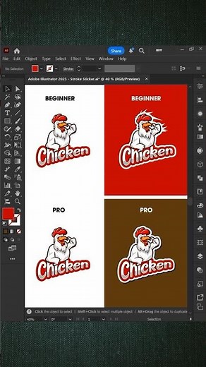 Adobe Illustrator 2026 Tips – Create Stunning Logo Sticker Mockup Easily #adobeillustrator #adobe