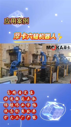 藦卡六轴工业机器人应用案例
