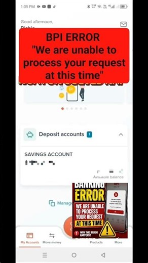 BPI ONLINE APPLICATION ERROR #BPI #bpi #BPIOnlineAppicationError