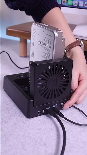 Watch how I use one dock to clone different drives wirelessly!