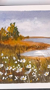 24K views · 468 reactions | Watercolor sketchbook tutorial- click the link in comments. #watercolor #paintingforbeginners #autumnvibes #watercolorpainting #watercolorforbeginners #watercolorartist | Ellen Crimi-Trent Art and Design | Facebook
