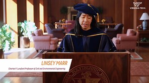 Congratulations to #UtProsim Scholar award-winners, Carla Finkielstein and Linsey Marr, for their scholarship and extraordinary service to humanity. | Virginia Tech