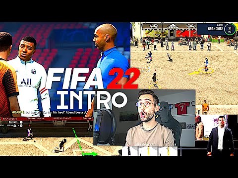 OMG FIFA 22 INTRO IST KOMPLETT WILD !!! 😳🔥 FIFA 22 Intro Story Mode mit Henry, Beckham, Mbappé...
