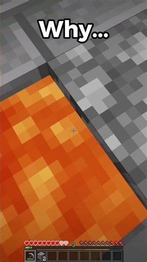 Minecraft, Why... #shorts #minecraft #english