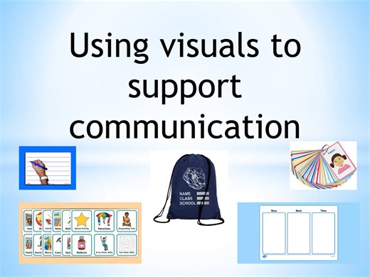 Using Visuals to Support Communication Training