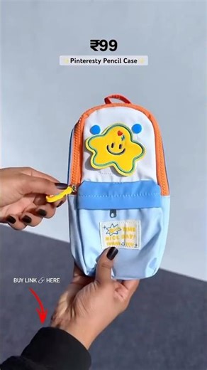 These Pencil Pouches Under ₹99 Are TOO Cute 🥹🎀 | Viral Pinterest Stationery #BudgetFind #Shorts