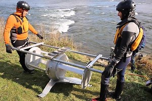 Idénergie, une hydrolienne domestique qui génère autant d'électricité que 12 panneaux solaires (12 kWh par jour)