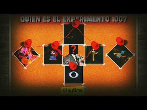 Who is EXPERIMENT 1007? YOU WON'T BELIEVE IT 😱 Nobody Imagined It 👧🏼 Poppy Playtime