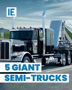 We're here to explore 5 of the biggest, baddest, and most awe-inspiring semi-trucks that have ever hit the highway. | Interesting Engineering