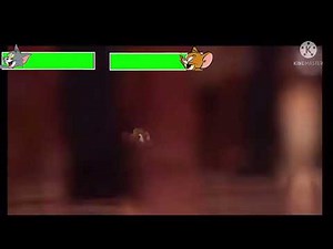 Tom and Jerry (2021) with health bars the wedding battle