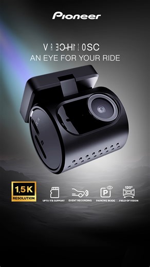 55K views · 2K reactions | A small-sized dash camera that gives you big confidence! VREC-H120SC combines Full HD recording, a wide-angle lens, and G-Sensor safety in a sleek body that fits anywhere.  Shop now: bit.ly/3U77J14 . . #PioneerIndia #DriveWithPioneer #Dashcam #CarSafety #CarUpgrades #DriveSafe | Pioneer India | Facebook