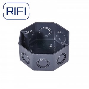 [Hot Item] Electrical PVC Octagonal Junction Box Non Metallic Conduit Box PVC Caja