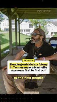 HOMELESS? Tennessee Says That's a FELONY! 😳 #BreakingNews #Politics #Homelessness