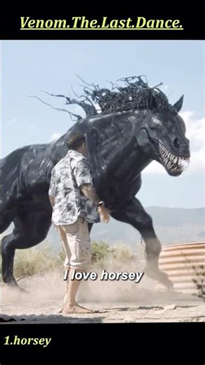 Venom: The Last Dance (2024) | Venom Leaves Eddie Brock — A Horse Becomes a Monster 🐎🔥